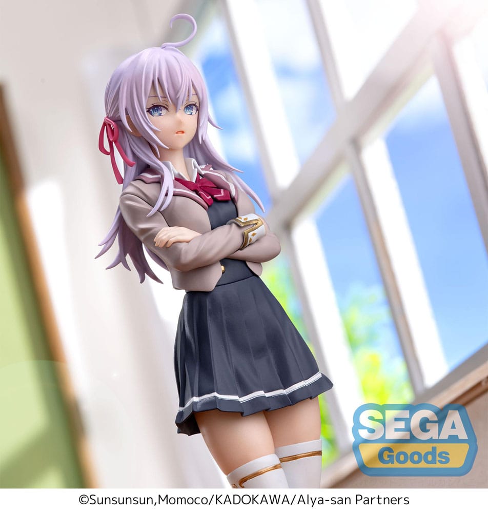 Alya Sometimes Hides Her Feelings in Russian PVC Luminasta Statue Alya Uniform Ver. 18cm